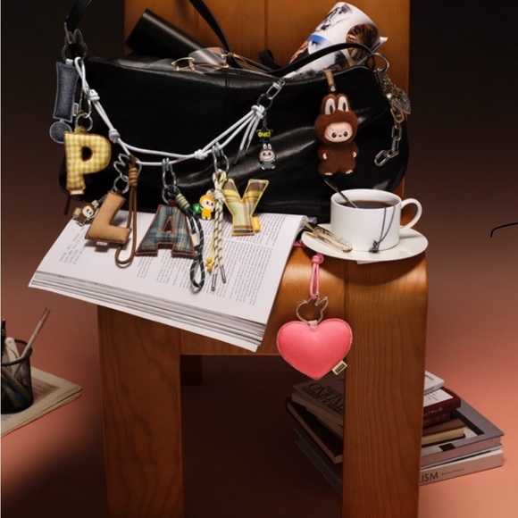 Pop Mart The Monsters Labubu Pin for Love Series Letter Pendant  & - Picture 4 of 15